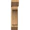 Ekena Millwork Legacy Slat Rough Sawn Bracket w/ Offset Brace, Western Red Cedar, 8"W x 26"D x 34"H BKT0806X26X34LEC06RWR - alternate 4